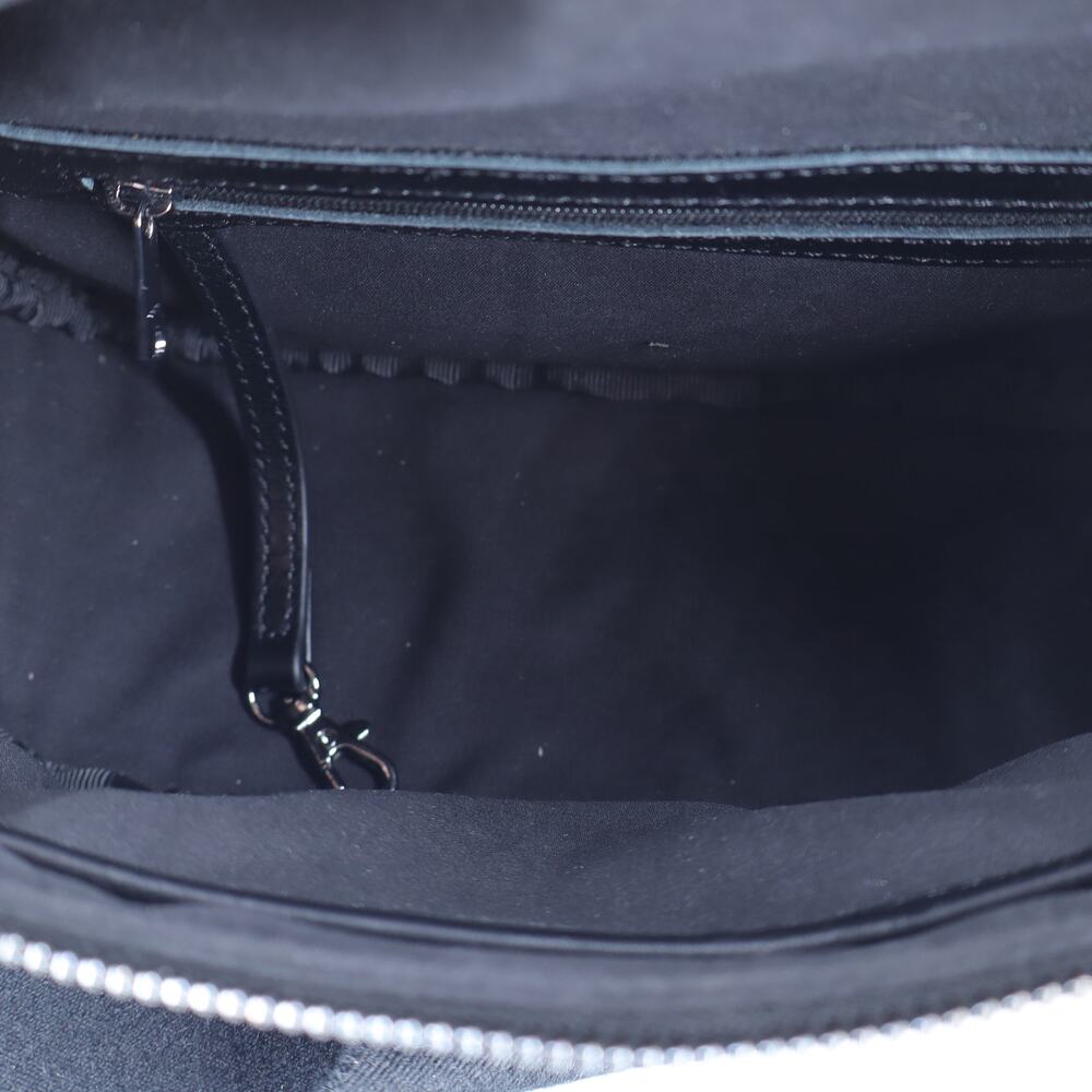 Andar Original Waymaker Crossbody Bag Jet Black Oil Waxed Leather - Picture 9 of 13